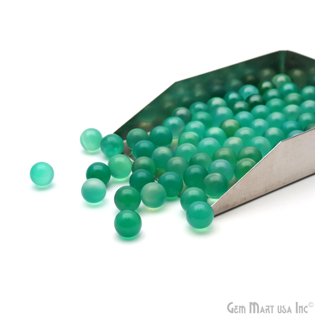 Gemstone Undrilled Round Beads, 7mm Natural Gem Beads, DIY Bracelet Jewelry, 10 pc Lot, GemMartUSA (60106)